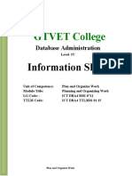 GTVET College: Information Sheet