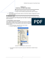 Pertemuan Ke-11 (Pemrograman-Visual-Basic-MODUL 6-CONTROL ACTIVEX DAN MENU)