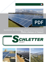Schletter-Systeme de Montage Panneaux Solaires