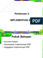 Pertemuan 5: Implementasi Erp