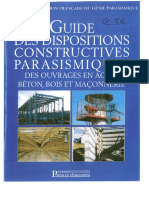 Guide Des Dispositions Constructives Parasismiques PDF