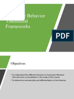 Consumer Behavior Theoretical Frameworks