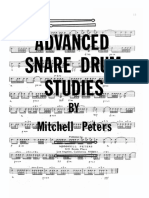 Advanced Snare Drum Studies -Mitchell Peters