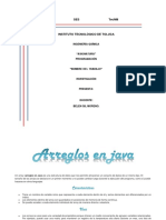 Investigación Arreglos Araujo Dilan