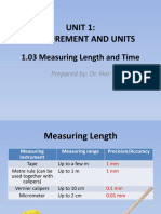 1.03 Measuring Length and Time