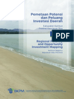 Pemetaan Potensi Dan Peluang Investasi Daerah Kab. Karimun 2018