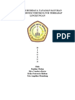 Pengaruh Budidaya Tanaman Sayuran Melalui Sistem Vertikultur Terhadap Lingkungan