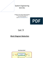System Engineering Block Diagram Reduction
