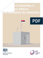Publikacija Kvalitet Vazduha U Republici Srbiji: Od Merenja Ka Merama"