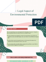 LU1c - Legal Aspect of Environmental Protection - Sem 2 2020-21