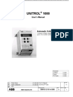 UNITROL1000 User's Manual