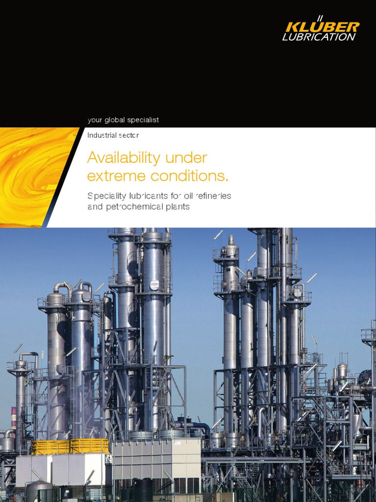 Oil Refinery Lubricants PDF Oil Refinery Lubricant