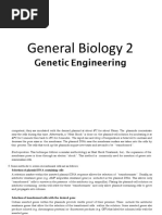 General Biology 2: Genetic Engineering