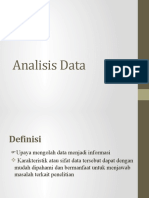 Pengolahan Dan Analisis Data