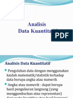 Analisis Data Kuantitatif