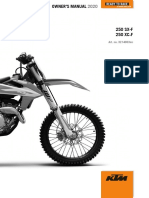 Owner Manual KTM 250 SX-F