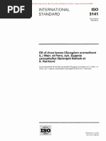 Hojas de Clavo ISO 3141 1997