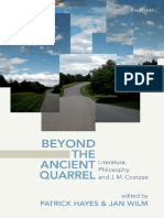 0198805284.OxfordUnivPress - Beyond The Ancient Quarrel Literature, Philosophy, and J.M. Coetzee - Patrick Hayes, JAN WILM - Dec.2017