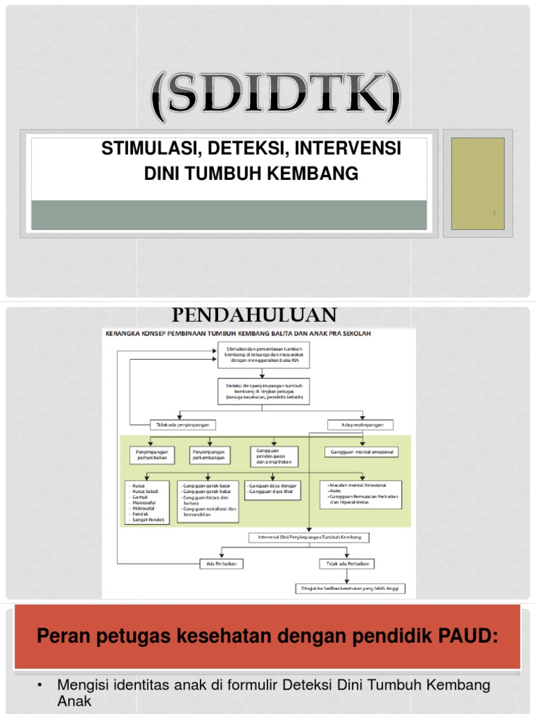 Skrining Dini Tumbuh Kembang Anak | PDF