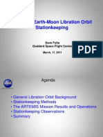 ARTEMIS Earth-Moon Libration Orbit Stationkeeping: Dave Folta Goddard Space Flight Center