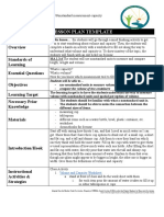 Capacity Lesson Plan