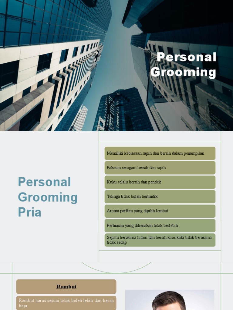 Panduan Personal Grooming Pria | PDF | Griya & Taman