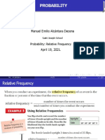 Relative Frequency