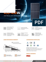 SS-450-72M 144cells: High Efficiency Half-Cell Mono PERC Module