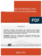 Pendekatan Interdisiplindan Kolaboratif 2021