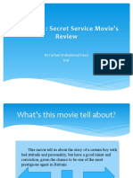 Kingsman: Secret Service Movie's Review: by Farhan Muhammad Fauzi R4F
