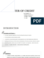 Letter of Credit PPT New