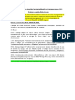 Cronograma Estimativo Anual de Corrientes Filosóficas Contemporáneas