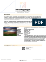 Mike Magatagan: About The Artist