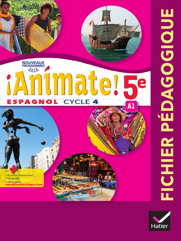 Histoire Geographie 5eme Hatier Corrigé Pdf Fichierpedagogique Animate5e | PDF | Pédagogie | Apprentissage
