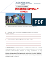 Discriminación Cultural y Étnica para Sexto Grado de Primaria Lunes 22