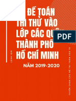 (SACHHOC - Com) Bo de Toan Thi Thu Vao Lop 10 Cac Quan Thanh Pho Ho Chi Minh