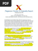 Plagiarism Checker X Originality Report: Similarity Found: 76%