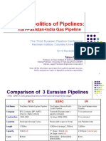 Geopolitics of Pipelines:: Iran-Pakistan-India Gas Pipeline