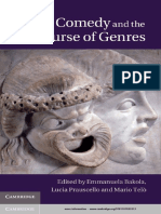 Greek Comedy and The Discourse of Genres - Eds. Bakola, Prauscello, Telò