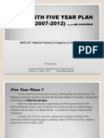 Eleventh Plan (2007-2012)
