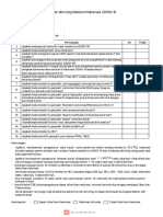 Format Skrining Sebelum Vaksinasi COVID-19