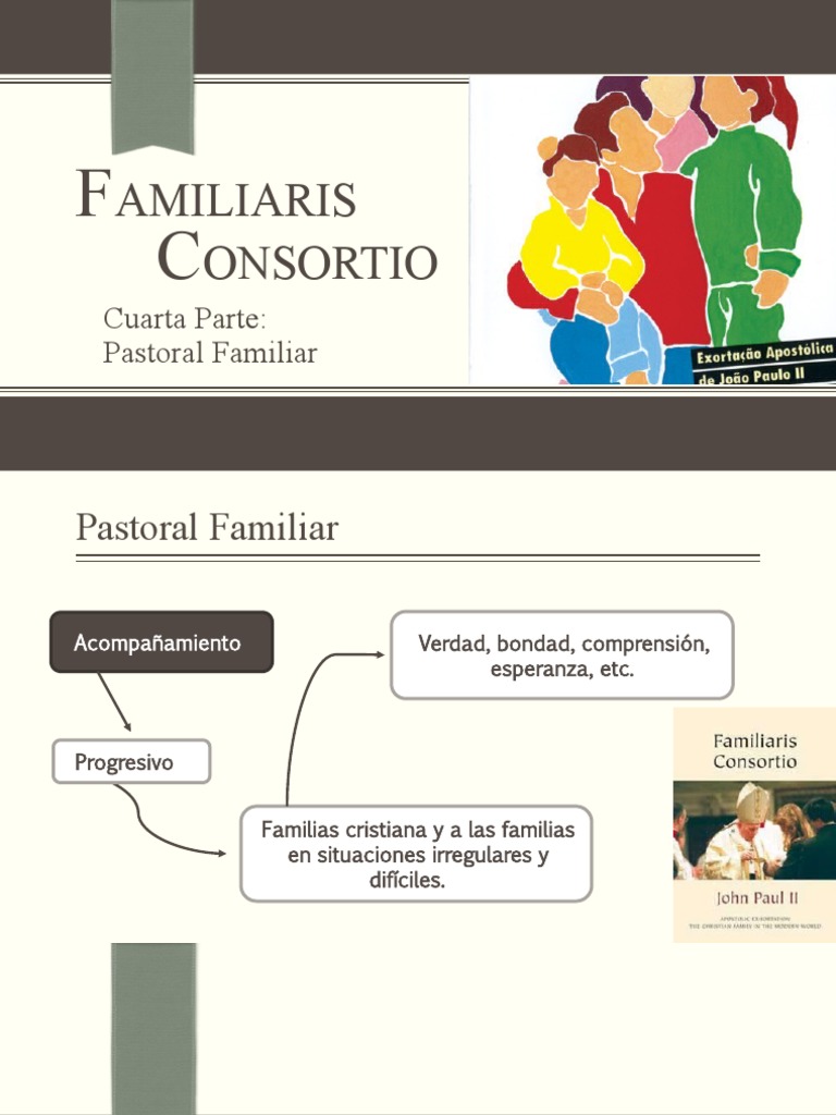 Pastoral Familiar y Consorcio Cristiano | PDF | Iglesia Católica ...