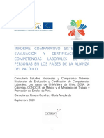 Informe - Comparativo - Competencias Paises Del Pacifico