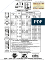 Hmi Glands Price List Wef 01-06-2021