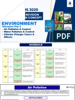 Air Pollution & Control Water Pollution & Control Climate Change: Cause & Effects