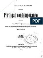 Portugal Contemporâneo - Oliveira Martins - Tomo II