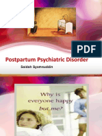 Postpartum Psychiatric 2016