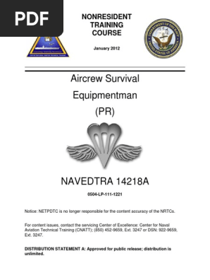 Aircrew Survival Equipement | PDF | Parachute | Balloon (Aeronautics)