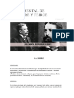 Saussure y Peirce