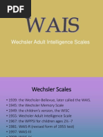 WASI-II Cognitive Assessment Overview | PDF | Wechsler Adult ...